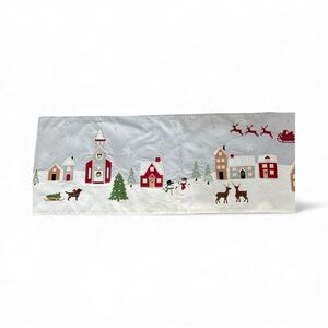 The Farmhouse by Rachel Ashwell Adorable Christmas Table Runner – 14” x 47”